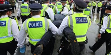 British police arrests 175 in London anti-Israel protests