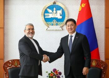Iran’s new non-resident ambassador to Mongolia presents credentials