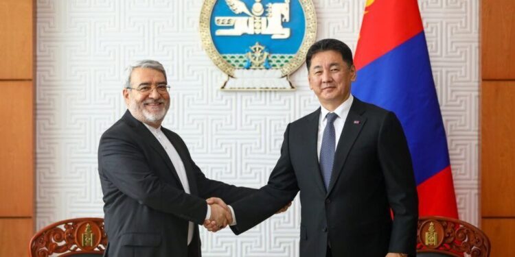 Iran’s new non-resident ambassador to Mongolia presents credentials