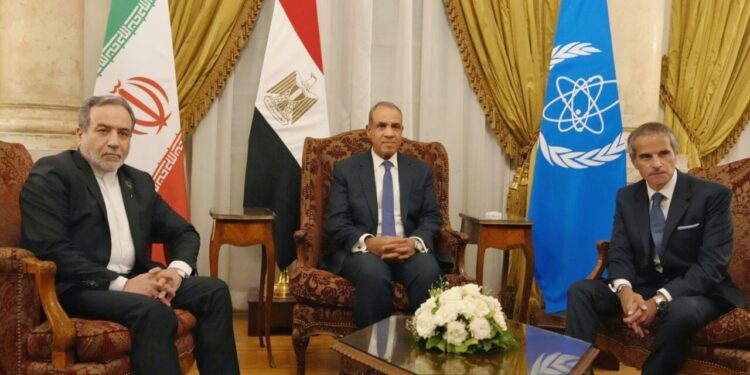 Egyptian foreign minister holds phone calls with Araghchi, Grossi