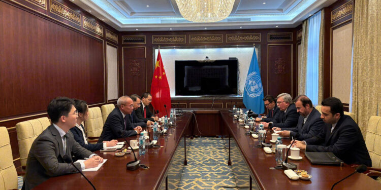 Iran, China, and Russia envoys meet ahead of IAEA BoG session