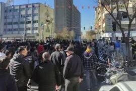 A Volunteer Security Force Member Killed During Unrest in Western Iran