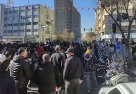 A Volunteer Security Force Member Killed During Unrest in Western Iran