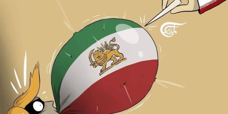 New Cartoon by Kamal Sharaf: Trump as the Architect of Instability
