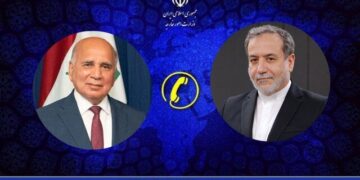 Araghchi Holds Phone Call with Iraqi Counterpart