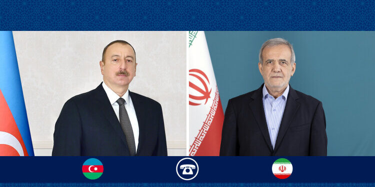Iran, Azerbaijan Presidents Hold Call on Bilateral and Regional Issues