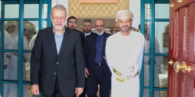 Omani Sources Claim Larijani to Arrive in Muscat on Tuesday