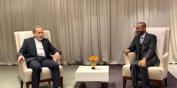 Araghchi meets with Omani counterpart