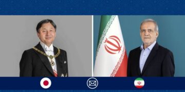 Japanese Emperor congratulates Pezeshkian on Islamic Revolution anniversary