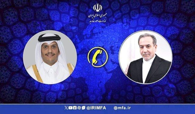 Iran and Qatar Foreign Ministers Hold Phone Talks