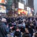 Hundreds Gather for Ramadan Iftar and Congregational Prayer in Times Square