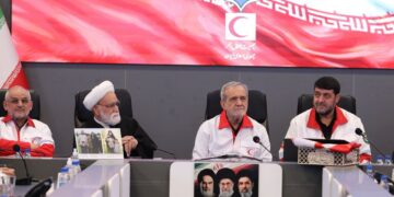 Pezeshkian hails IRCS rescue and relief efforts during wartime