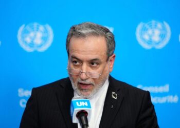Araghchi says he and President Pezeshkian came to New York to forge peace
