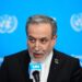 Araghchi says he and President Pezeshkian came to New York to forge peace