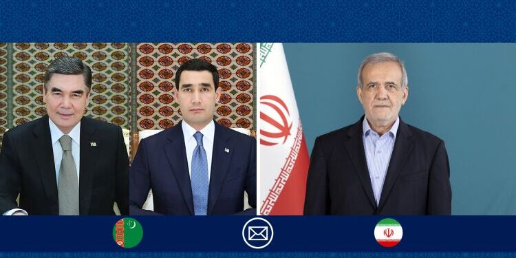 President Pezeshkian hails Iran-Turkmenistan ties, hopes for closer cooperation